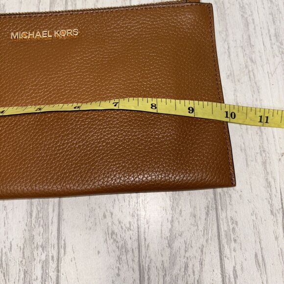 Womens Michael Kors Jet Set Clutch Wallet Tan NWT - Picture 6 of 7
